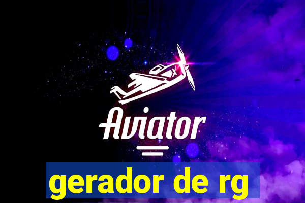 gerador de rg